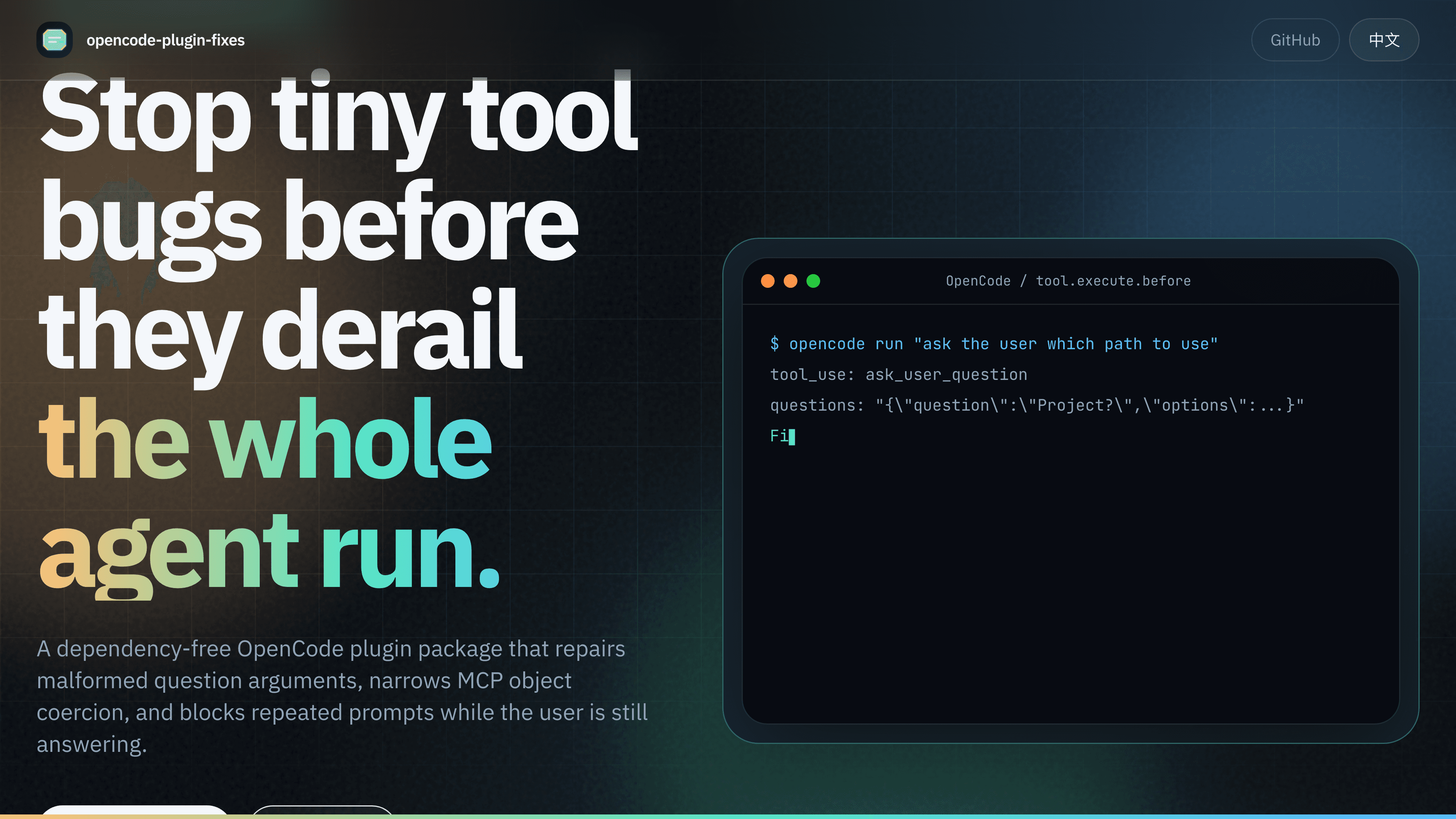 opencode-plugin-fixes